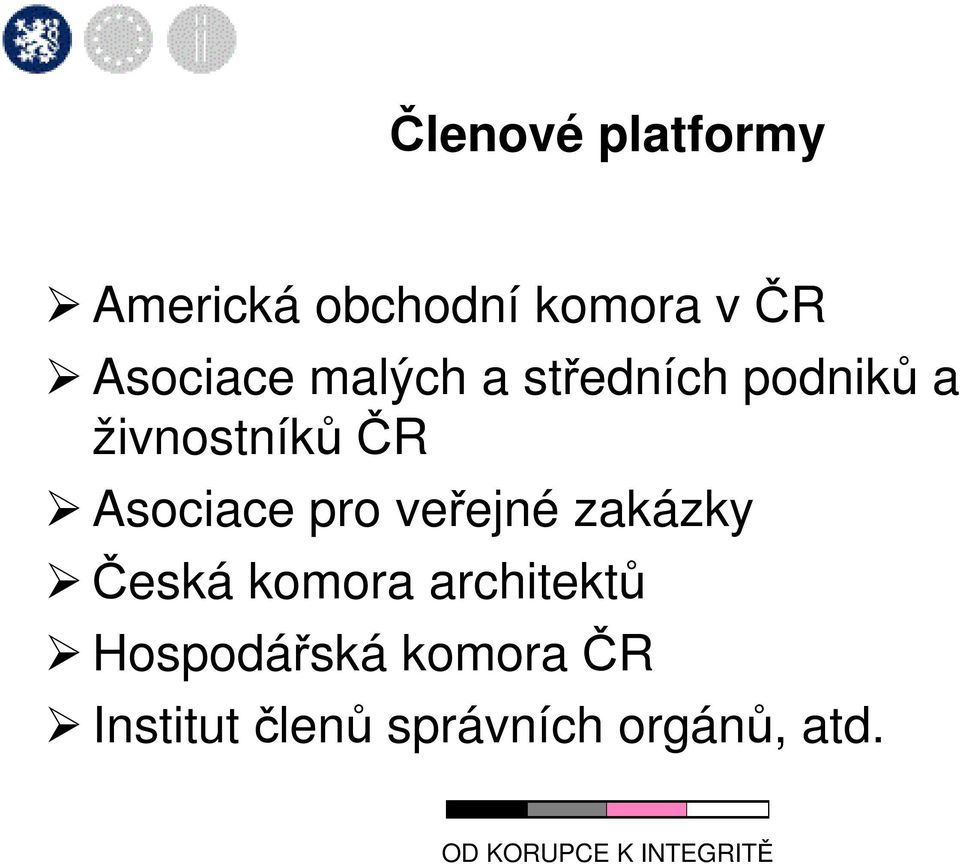 Asociace pro veřejné zakázky Česká komora architektů