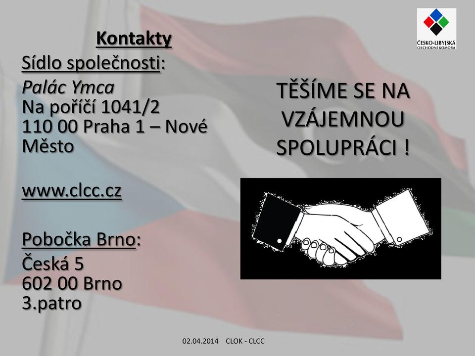 TĚŠÍME SE NA VZÁJEMNOU SPOLUPRÁCI! www.