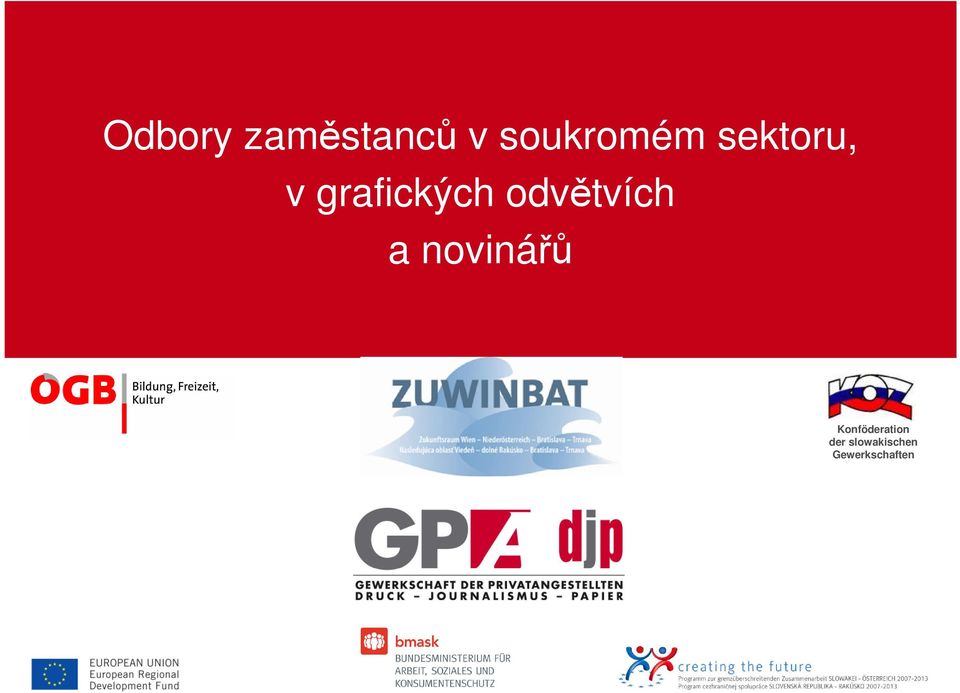 odvětvích a novinářů