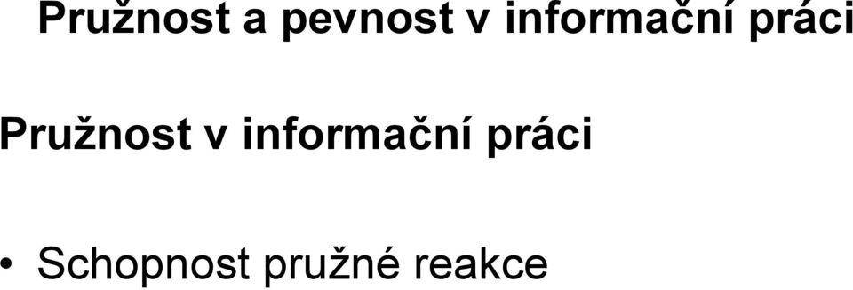 práci