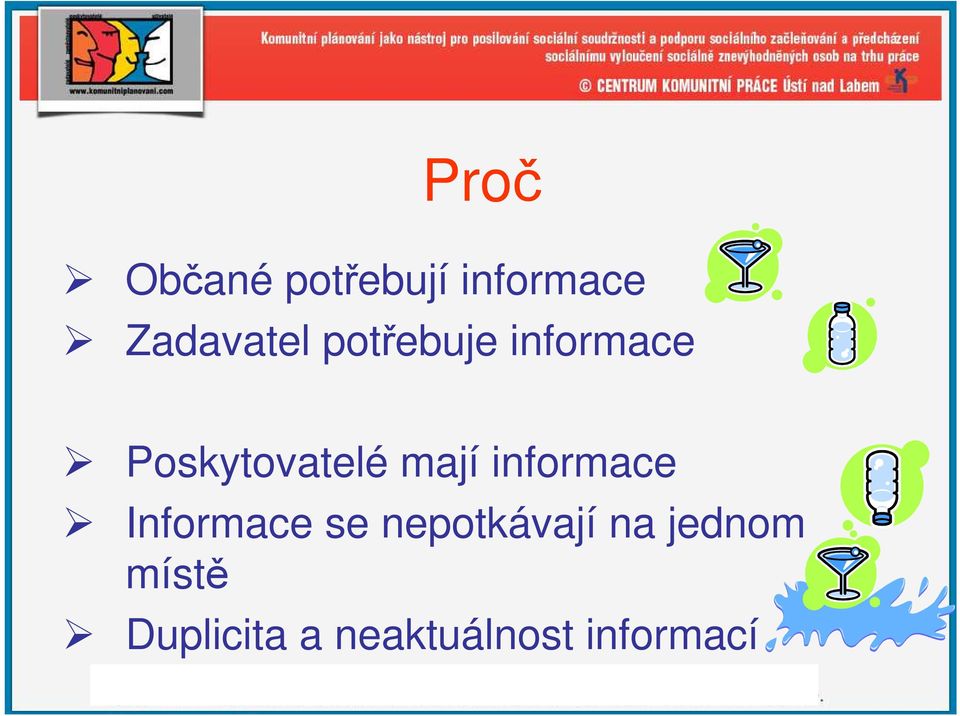 informace Informace se nepotkávají na