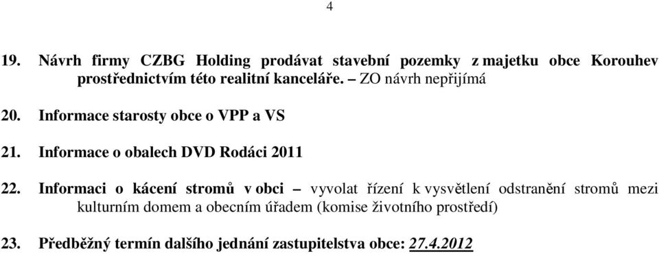Informace o obalech DVD Rodáci 2011 22.