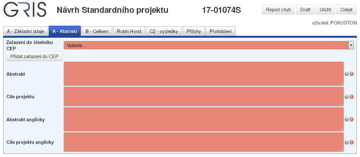 Návrh projektu - část A část A -