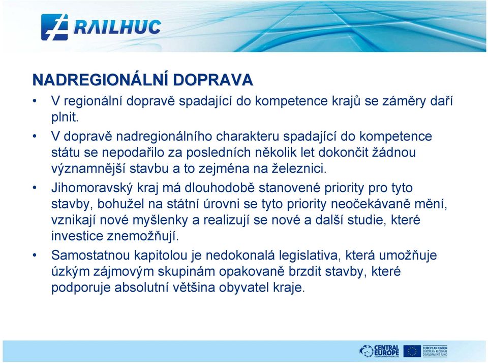 železnici.