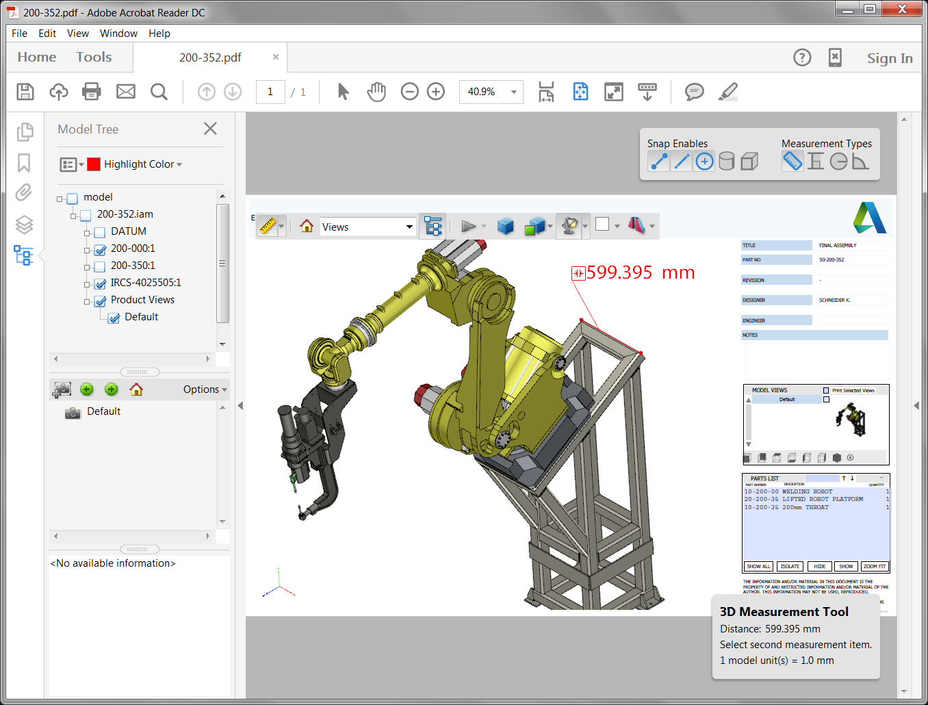 Komunikace - 3D PDF Publikování do 3D PDF Acrobat