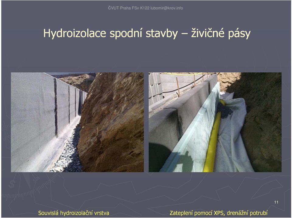 hydroizolační vrstva