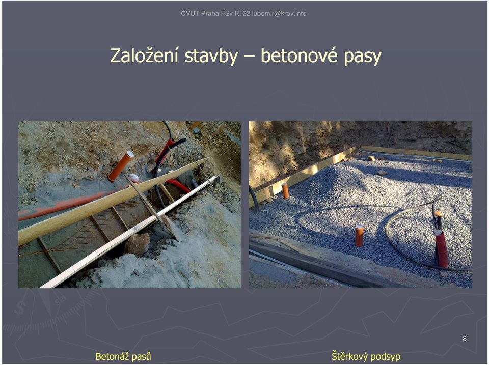 betonové pasy