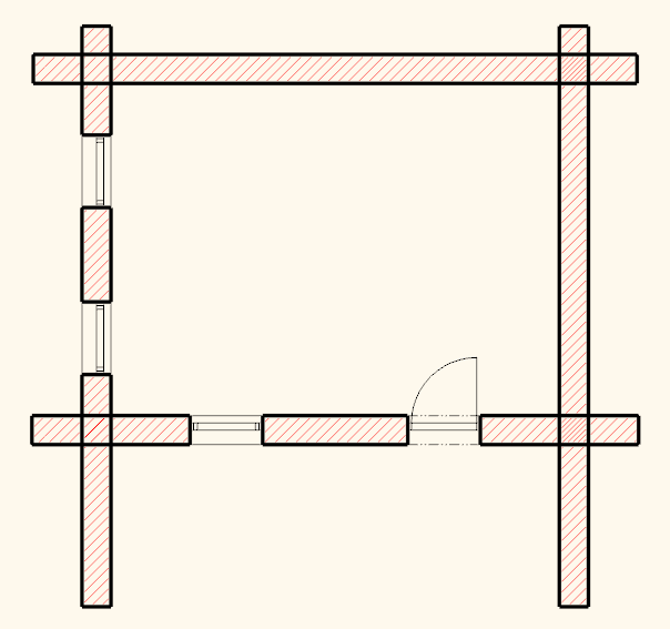 ARCHline.XP 2014 Tutoriál 31 1.15. Zablokování tvaru Příkaz můžete použít pro specifické zobrazení 3D tvaru architektonických objektů nezávisle na jejich zobrazení ve 2D.