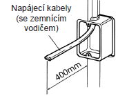 Instalační postupy Použijte jednofázový zdroj napájení 220V-240V, střídavý proud (nepoužívejte zdroj napájení přesahující 220V+10 %).