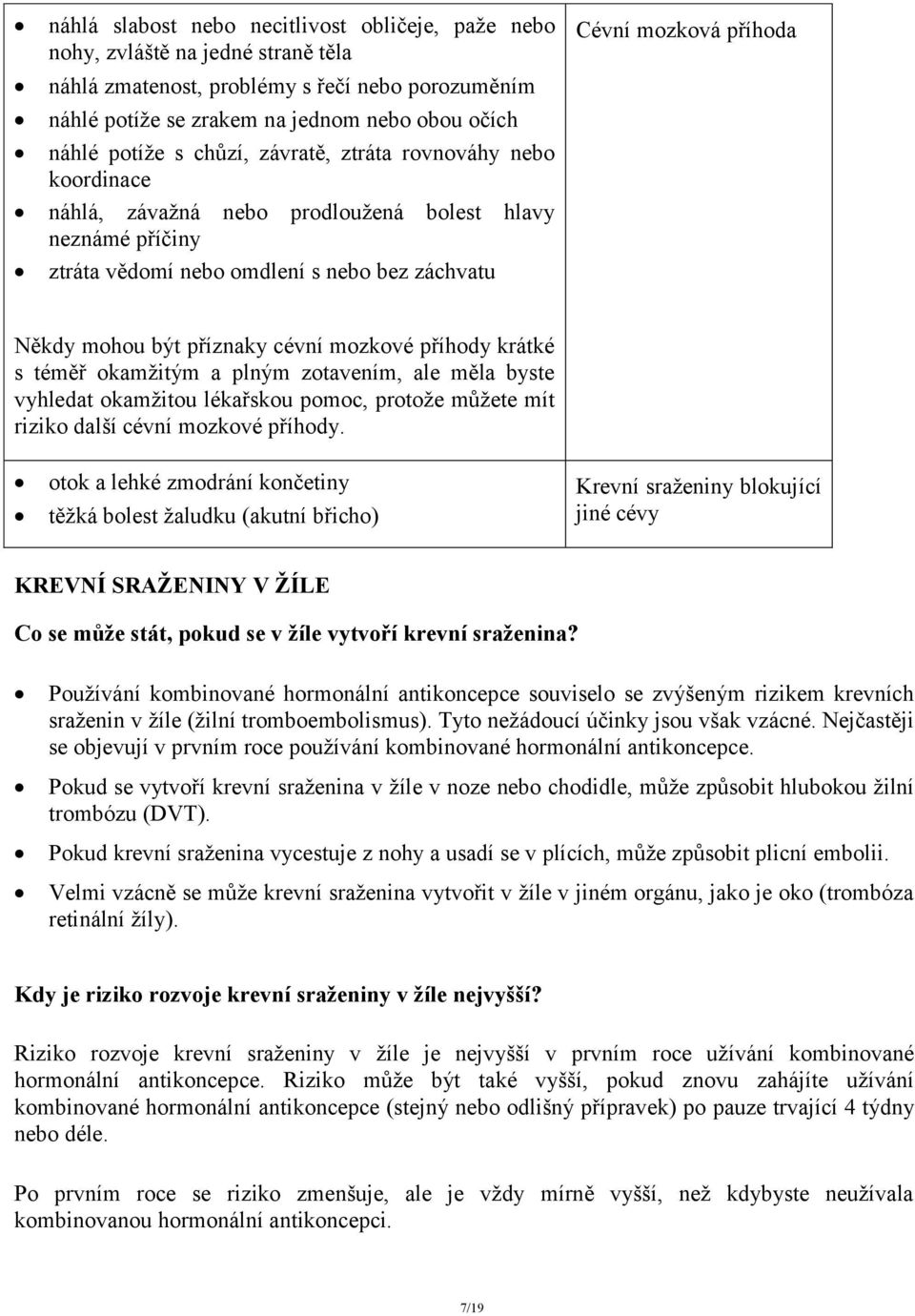 příznaky cévní mozkové příhody krátké s téměř okamžitým a plným zotavením, ale měla byste vyhledat okamžitou lékařskou pomoc, protože můžete mít riziko další cévní mozkové příhody.