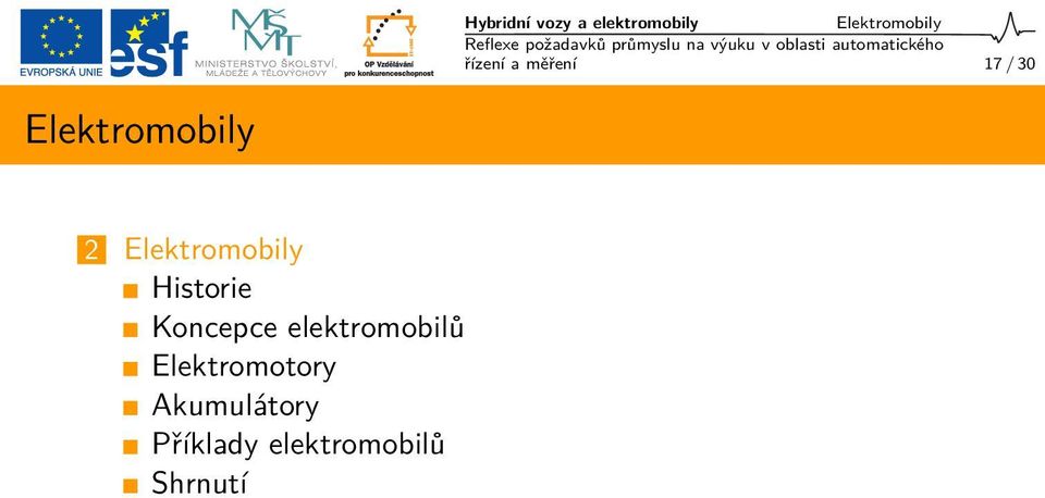 Elektromobily Historie Koncepce elektromobilů