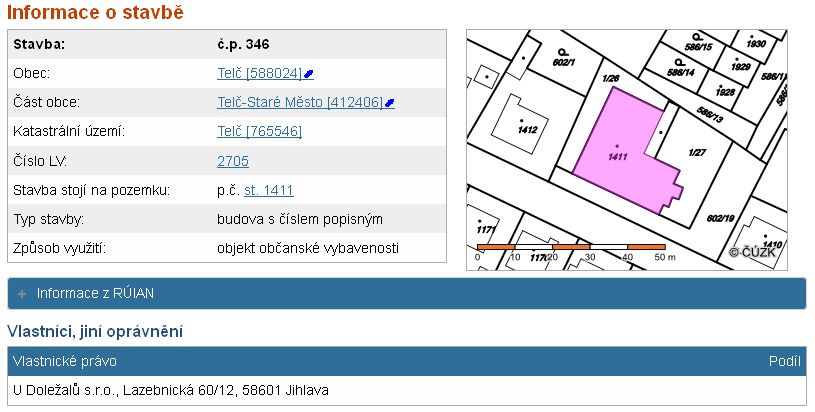 Poznámka: proti vlastníkovi stavby je