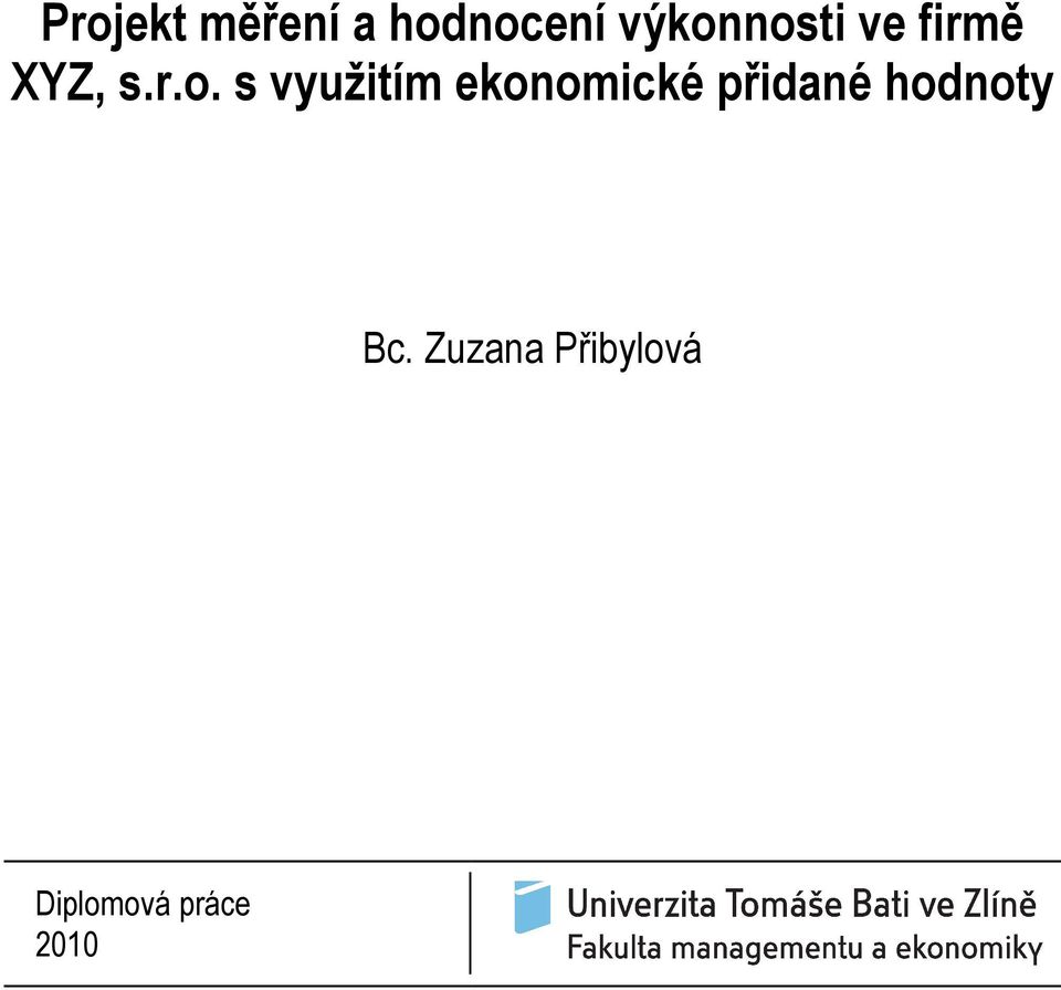 využitím ekonomické přidané