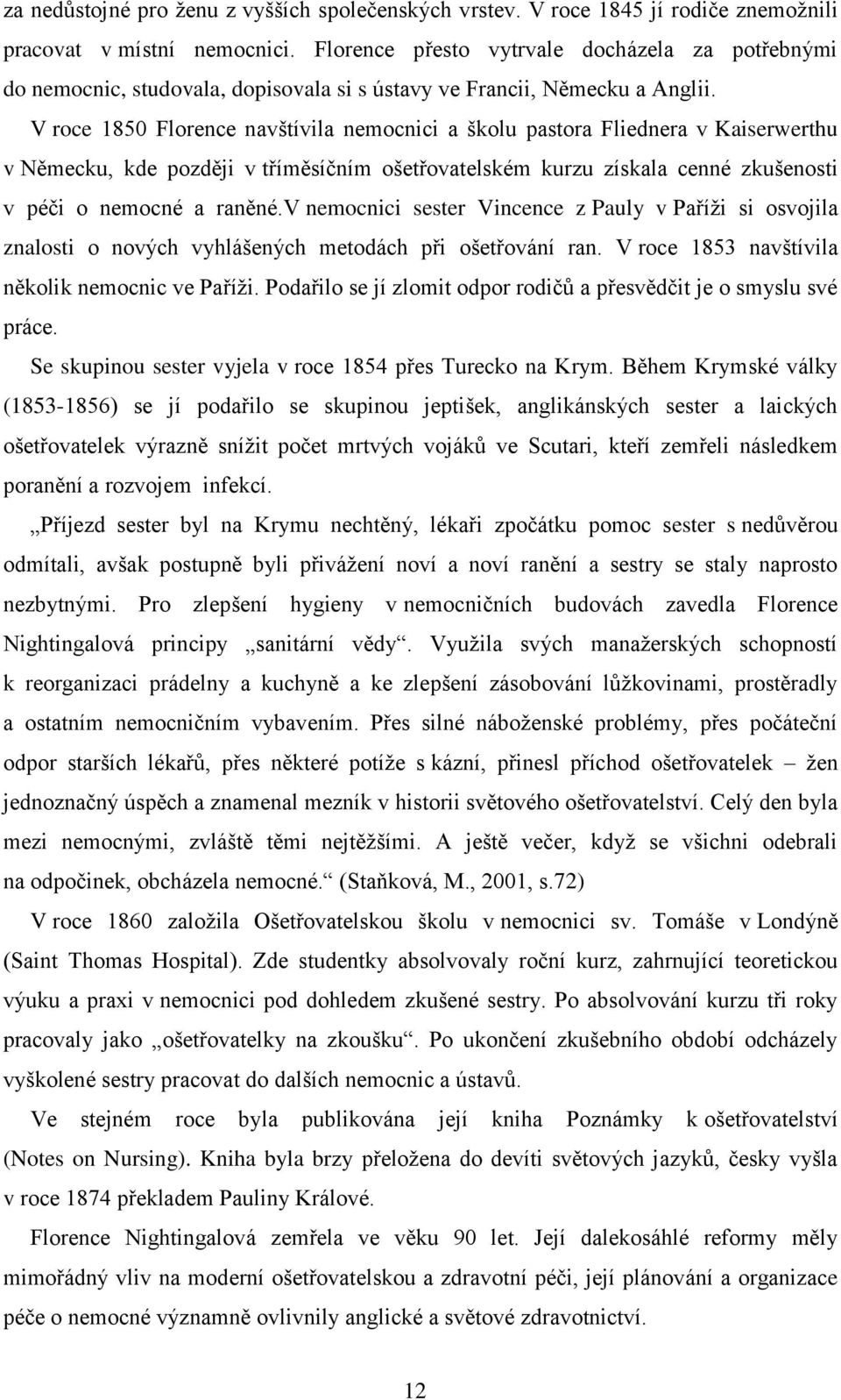 Historie ošetřovatelské profese na Mladoboleslavsku - PDF Free Download