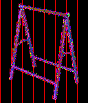 Allzweckböcke Trestles PMB 2001 8595102402132 Zulässige Traglast pro Paar: 2000 kg 1250-1950 mm 1190 mm 28 St./ Pal., 16 Pal.