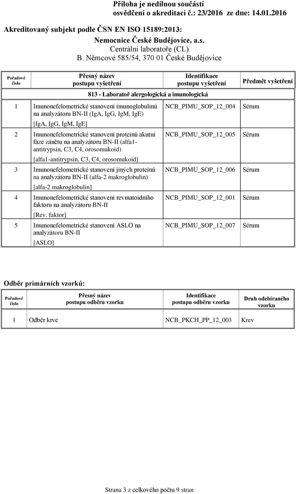 makroglobulin) [alfa-2 makroglobulin] 4 Imunonefelometrické stanovení revmatoidního faktoru na analyzátoru BN-II [Rev.