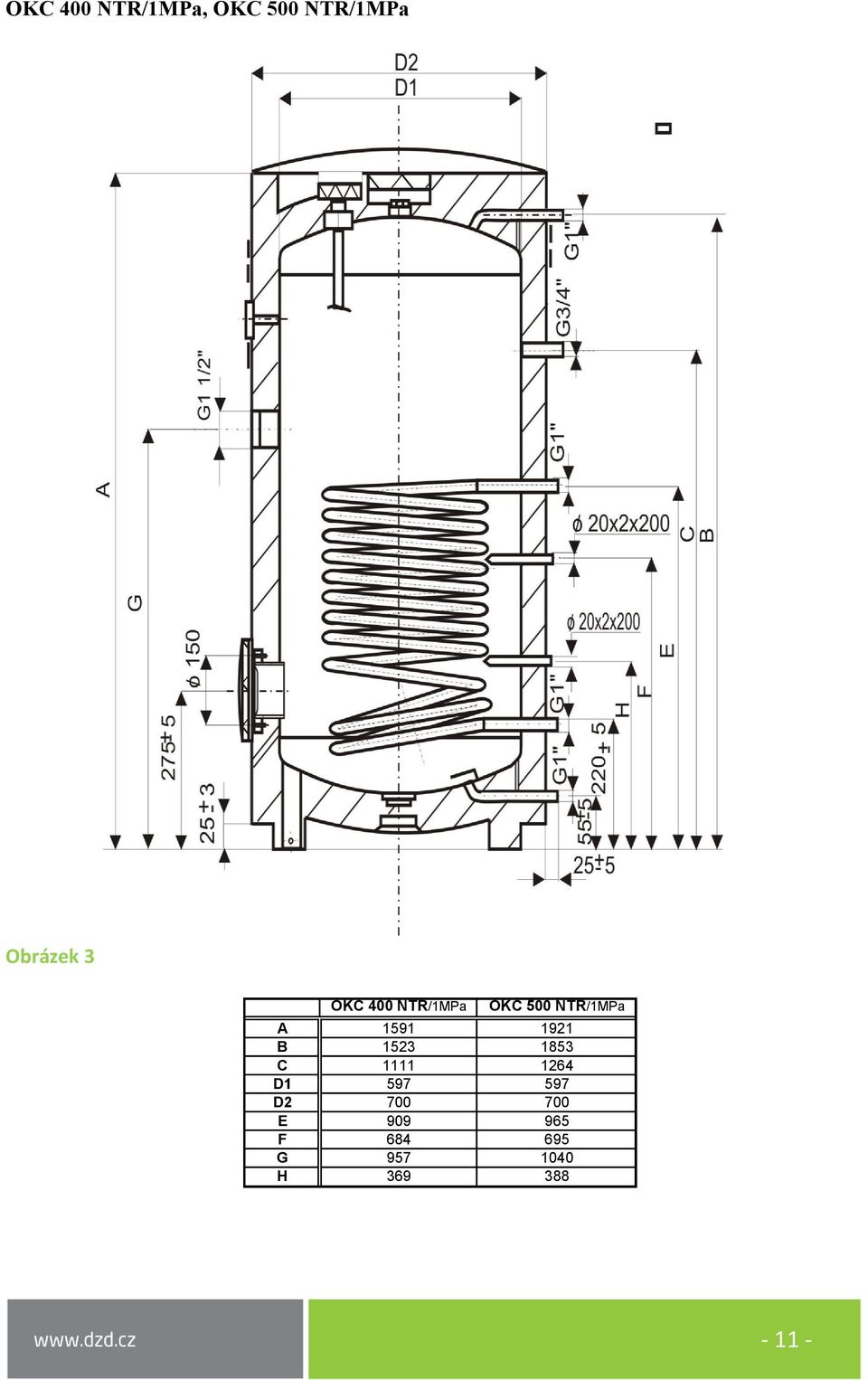 B 1523 1853 C 1111 1264 D1 597 597 D2 700 700