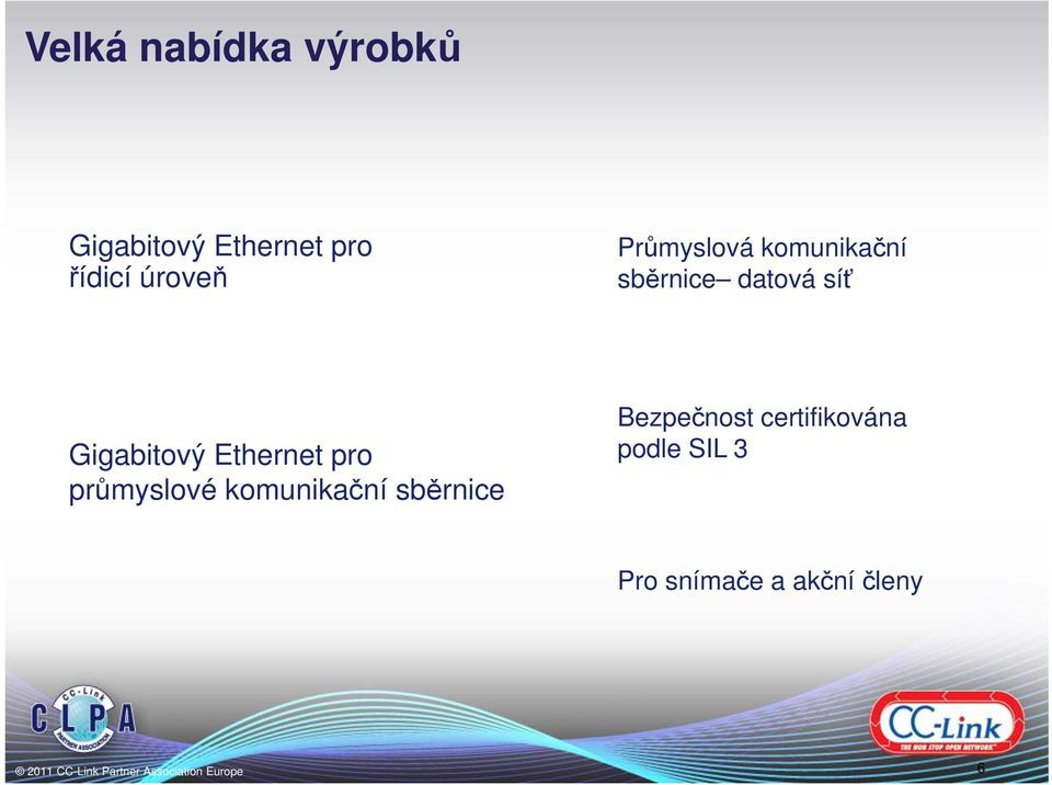 Gigabitový Ethernet pro průmyslové komunikační sběrnice