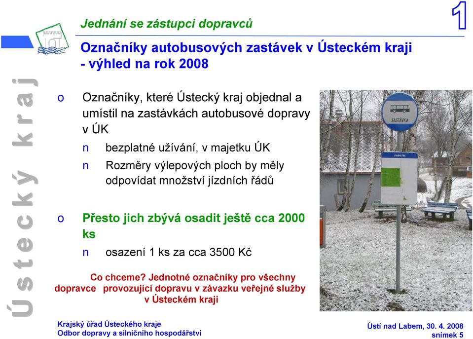 mnžství jízdních řádů Přest jich zbývá sadit ještě cca 2000 ks sazení 1 ks za cca 3500 Kč C chceme?