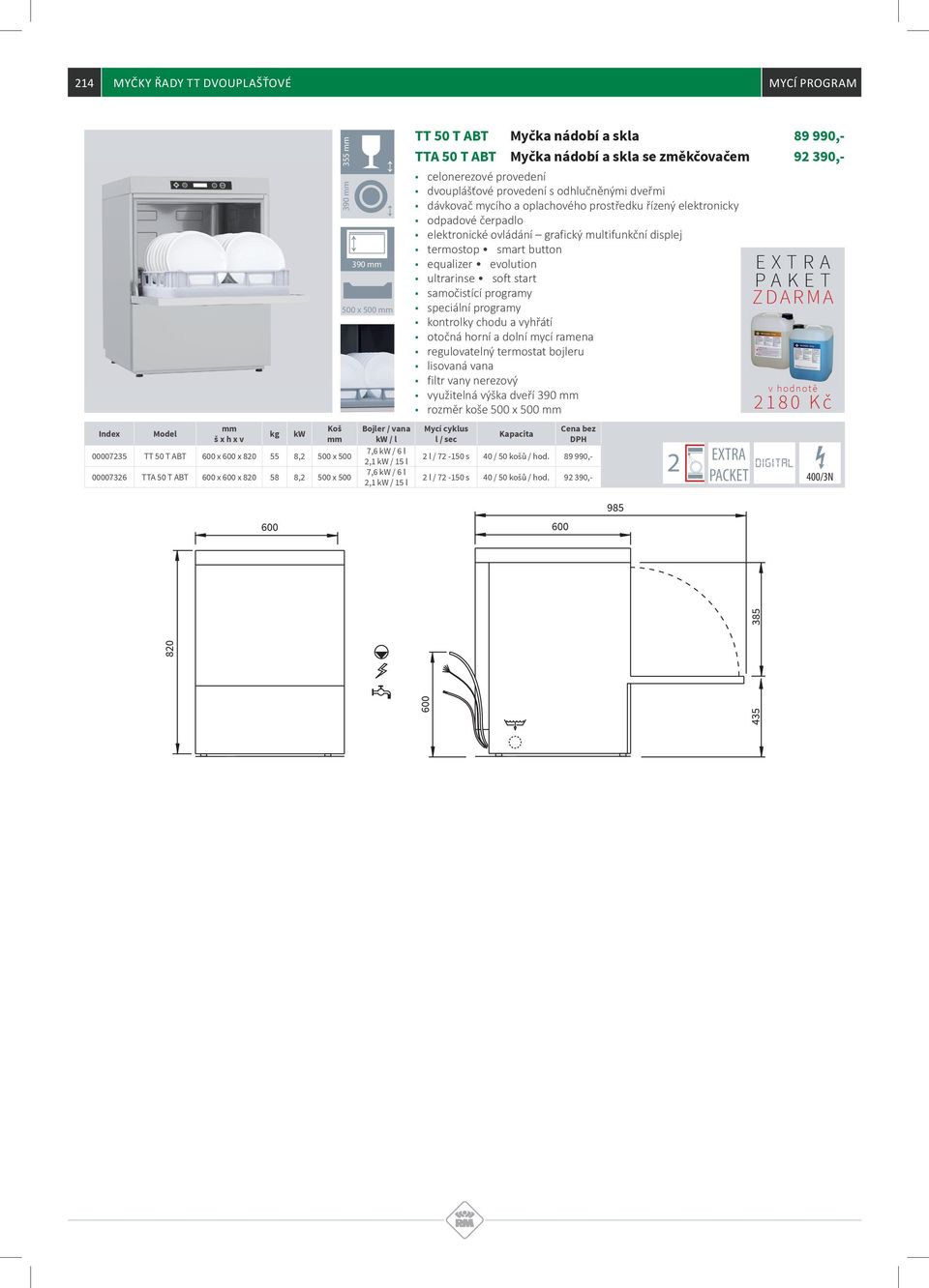 prostředku řízený elektronicky odpadové čerpadlo elektronické ovládání grafický multifunkční displej termostop smart button equalizer evolution ultrarinse soft start samočistící programy speciální