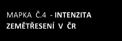 5.3. ZEMĚTŘESENÍ Zemětřesení je další přírodní katastrofou, která postihuje menší nebo větší oblasti a skoro vždy představuje velké materiální ztráty a oběti na životech.