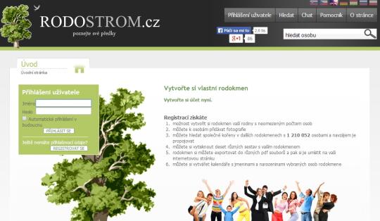 3.6.3 Rodostrom Obr. 3.23 Zobrazení mapy (zdroj: Family Tree Builder). Rodostrom je webová aplikace na vytvoření rodokmenu. Pro vytvoření rodokmenu je nutné zaregistrovat se a vytvořit si účet.