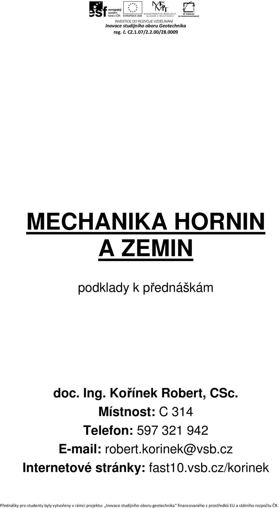MECHANIKA HORNIN A ZEMIN - PDF Free Download