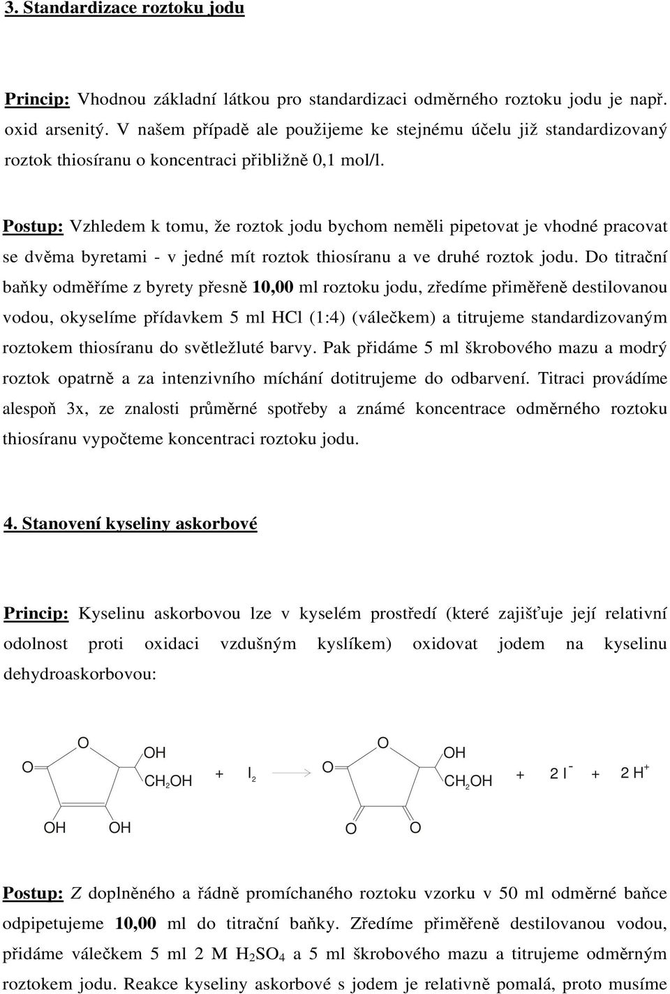 MANGANOMETRIE. Poznámka: Instrumentálně lze průběh redoxních titrací  sledovat např. potenciometricky s platinovou měrnou elektrodou. - PDF Free  Download