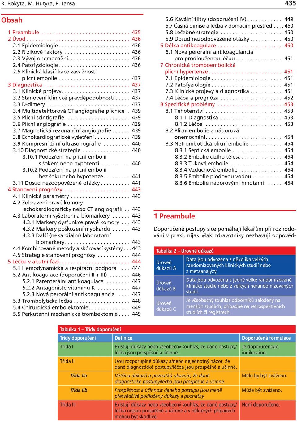 ...................... 437 3.2 Stnovení kliniké prvděpodonosti..... 437 3.3 D-dimery............................ 437 3.4 Multidetektorová T ngiogrfie plinie. 439 3.5 Pliní sintigrfie...................... 439 3.6 Pliní ngiogrfie.