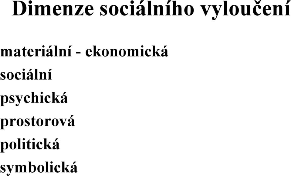 ekonomická sociální