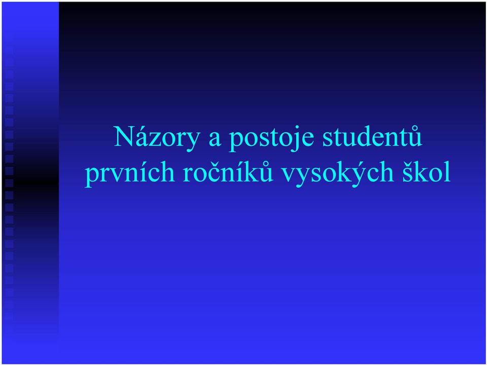 studentů