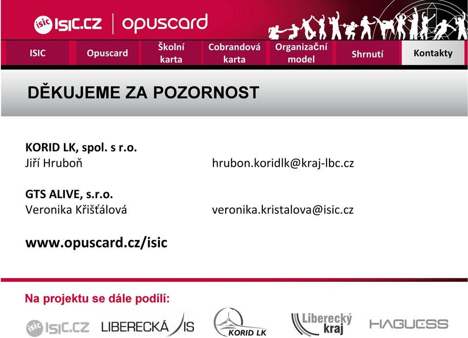 koridlk@kraj lbc.cz veronika.kristalova@isic.