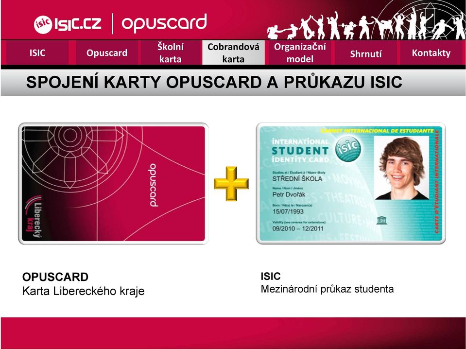 Karta Libereckého kraje