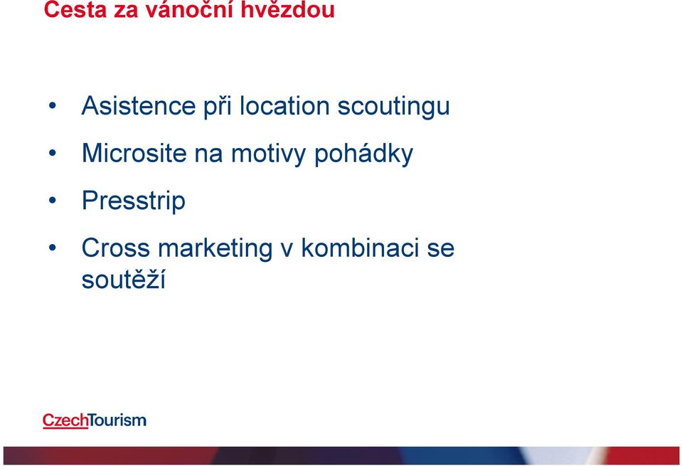 Microsite na motivy pohádky