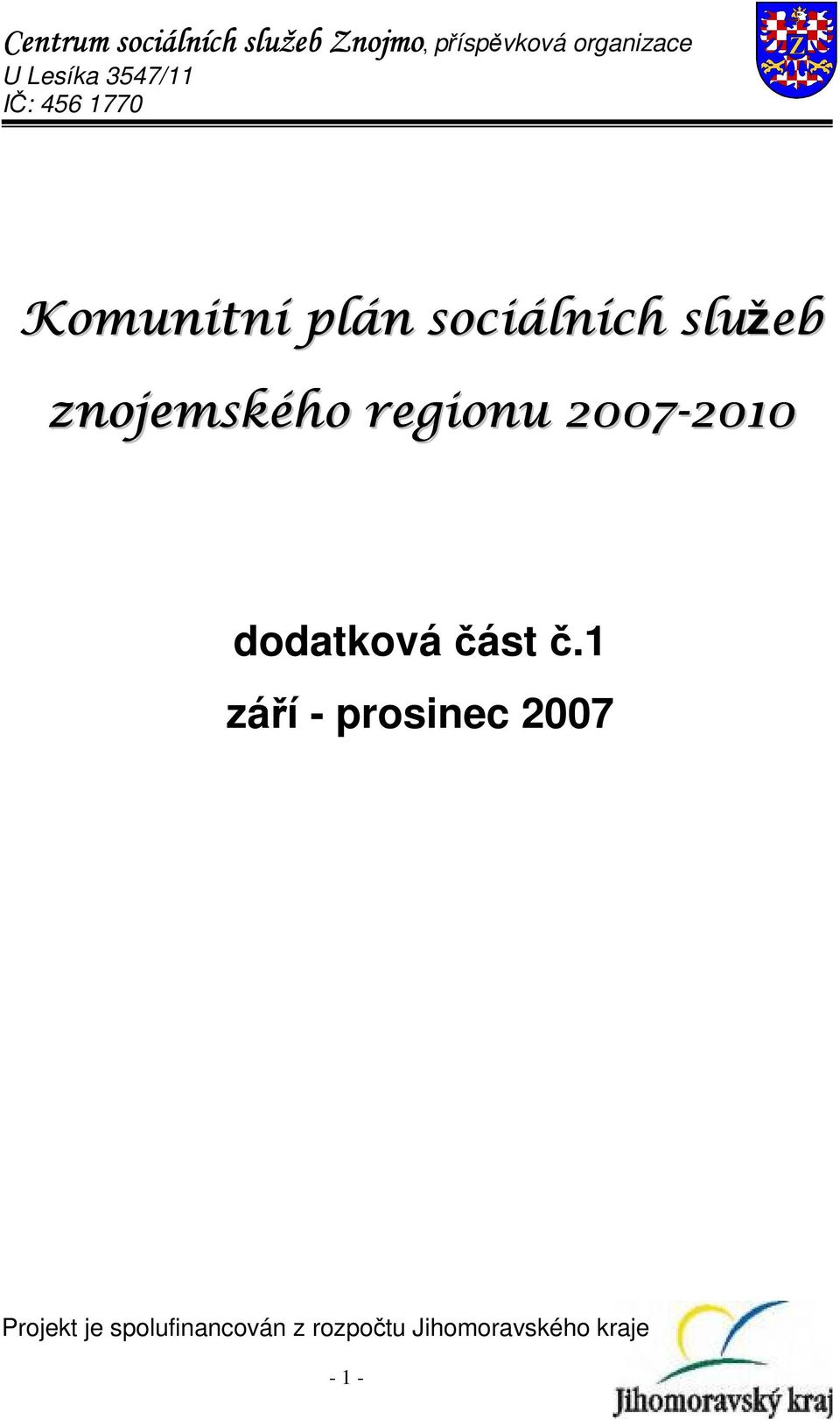 2007-2010 dodatková část č.