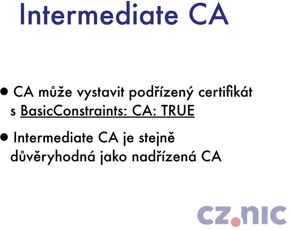 BasicConstraints: CA: TRUE