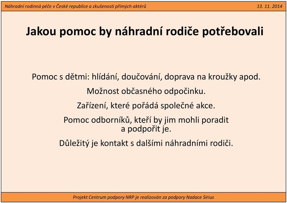 Náhradní rodinná péče v České republice a zkušenosti přímých aktérů - PDF  Free Download