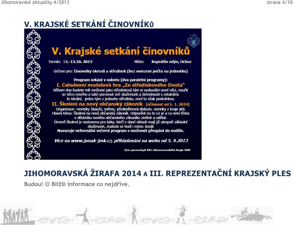 JIHOMORAVSKÁ ŽIRAFA 2014 A III.