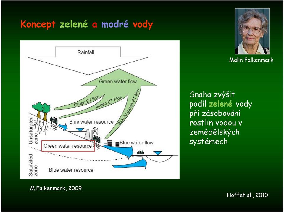 při zásobování rostlin vodou v