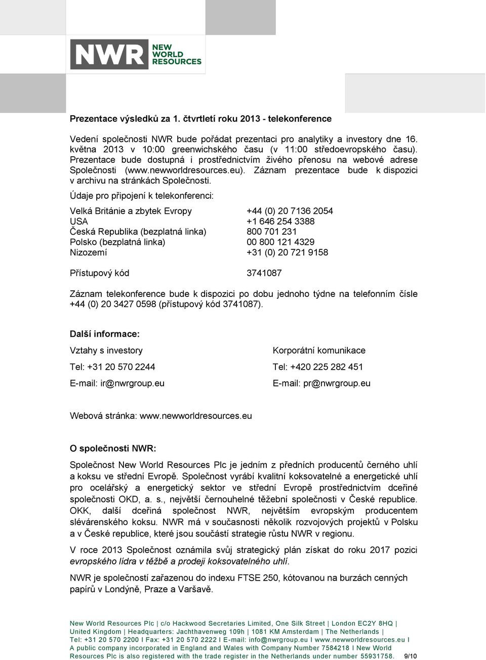 Záznam prezentace bude k dispozici v archivu na stránkách Společnosti.
