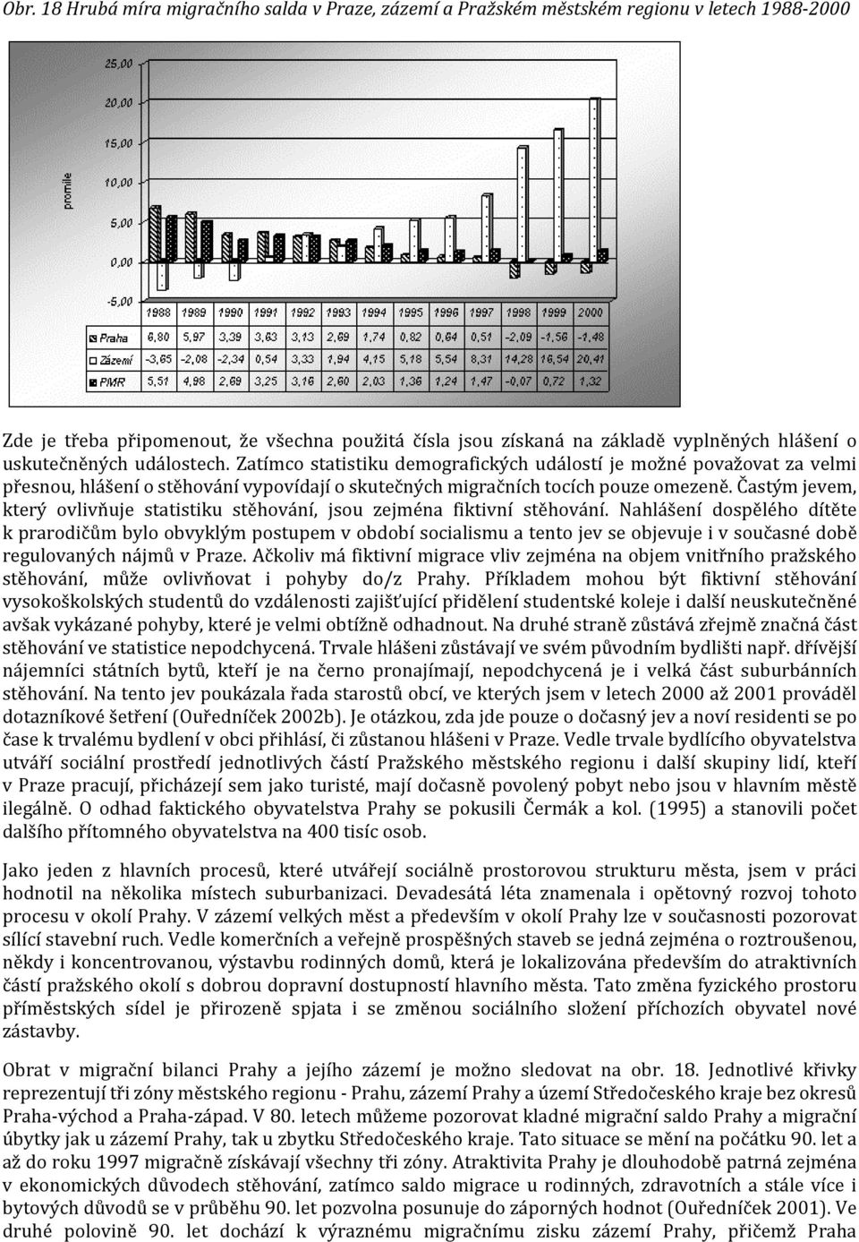 Častým jevem, který ovlivňuje statistiku stěhování, jsou zejména fiktivní stěhování.