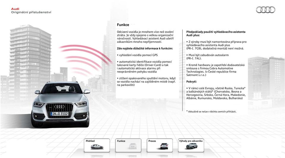 Audi Originální příslušenství - PDF Stažení zdarma