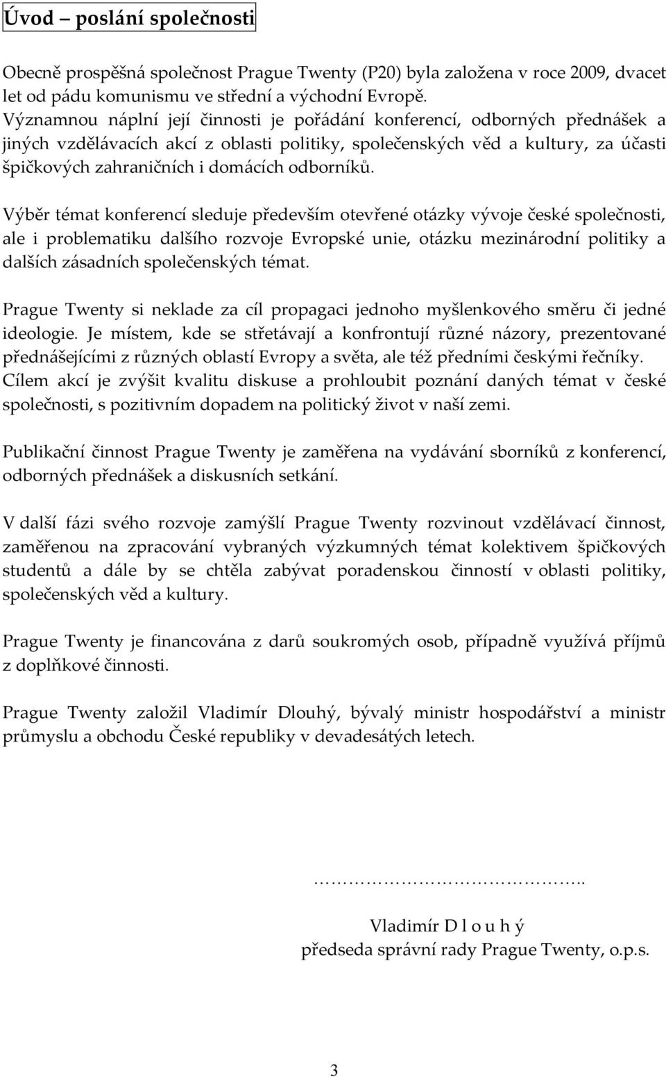 odborníků.
