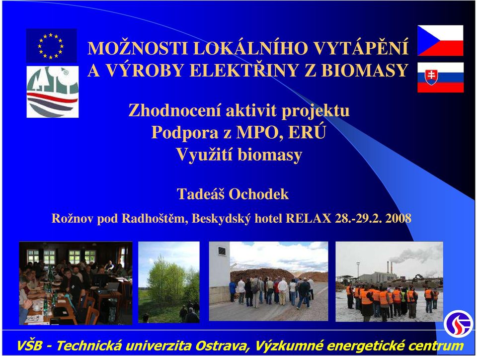 MPO, ERÚ Využití biomasy Tadeáš Ochodek Rožnov
