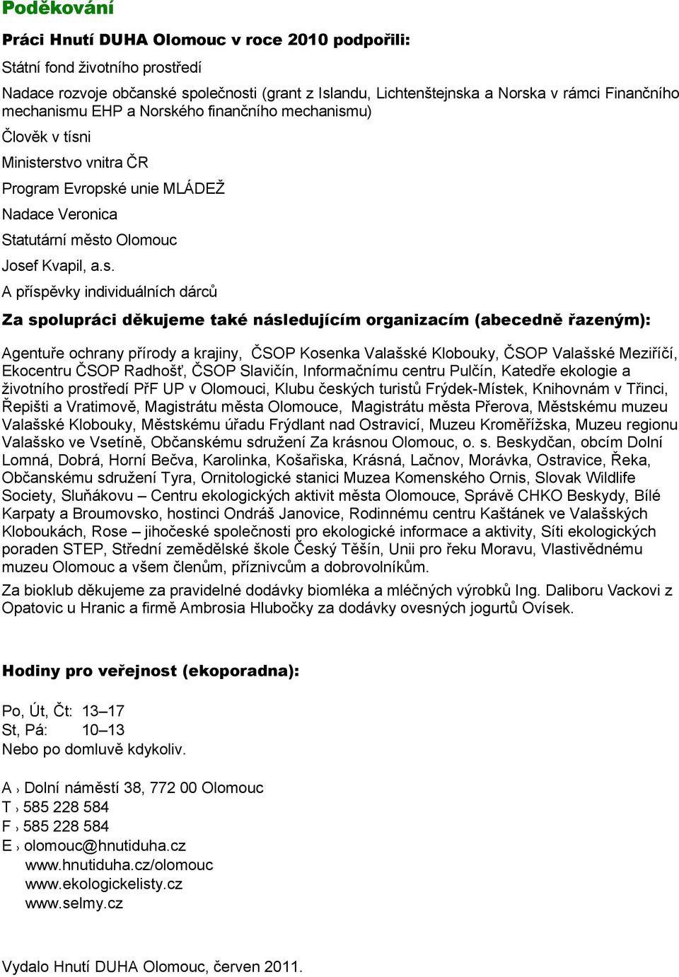 ého finančního mechanism