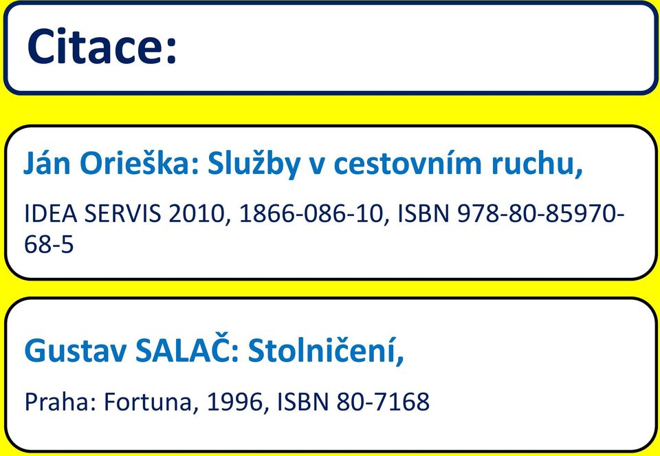 ISBN 978-80-85970-68-5 Gustav SALAČ: