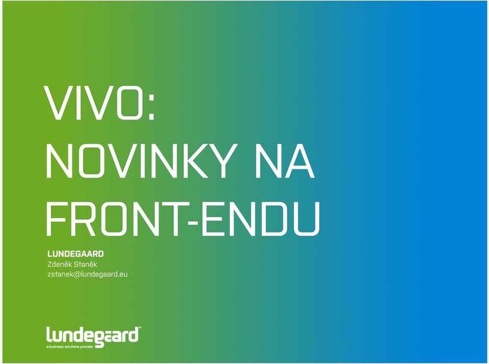 LUNDEGAARD Zdeněk