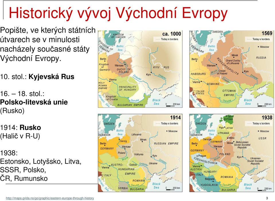 : Kyjevská Rus 16. 18. stol.