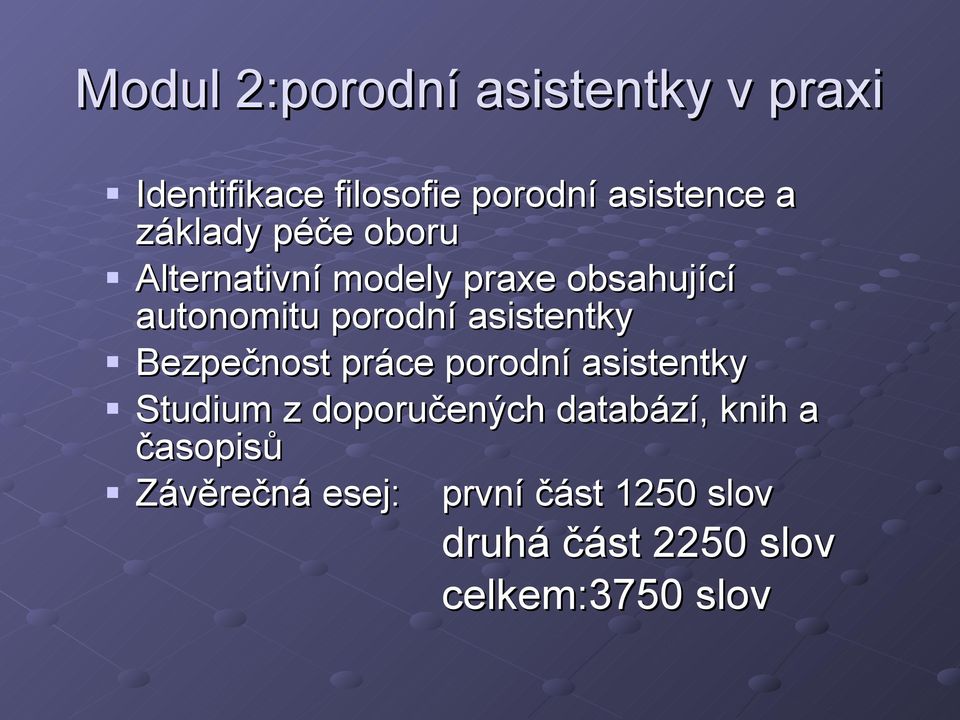 asistentky Bezpečnost práce porodní asistentky Studium z doporučených databází,