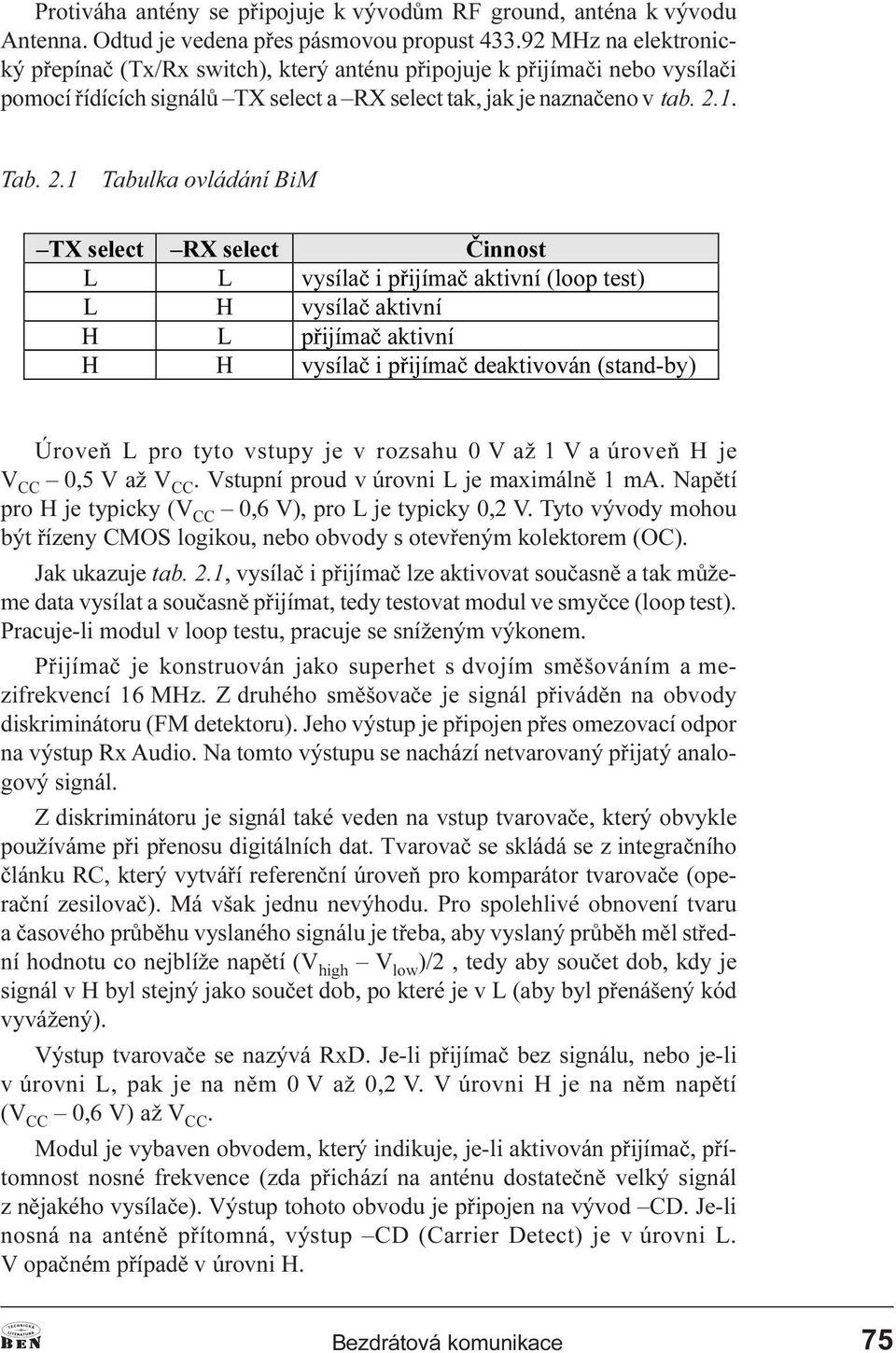 Y\VtODþDNWLYQt + / S LMtPDþDNWLYQt + + Y\VtODþLS LMtPDþGHDNWLYRYiQVWDQGE\ Úroveò L pro tyto vstupy je v rozsahu 0 V až 1 V a úroveò H je V CC 0,5 V až V CC Vstupní proud v úrovni L je maximálnì 1 m